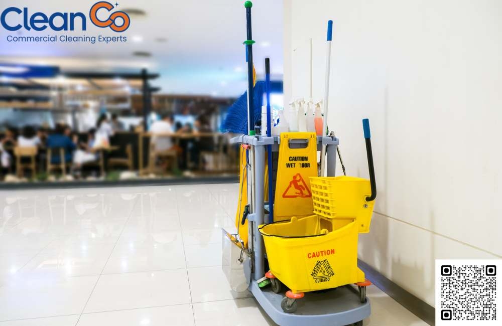 What safety measures does Clean Co follow during cleaning?